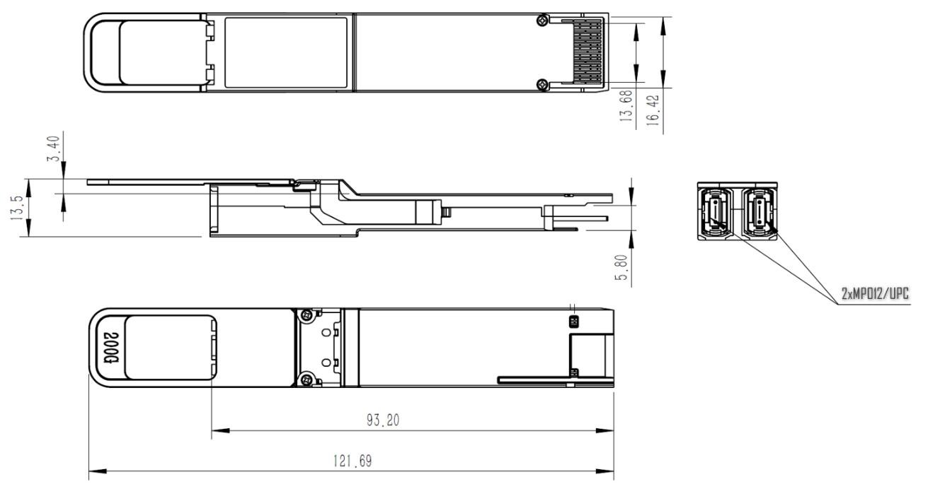 200G QSFP-DD SR8