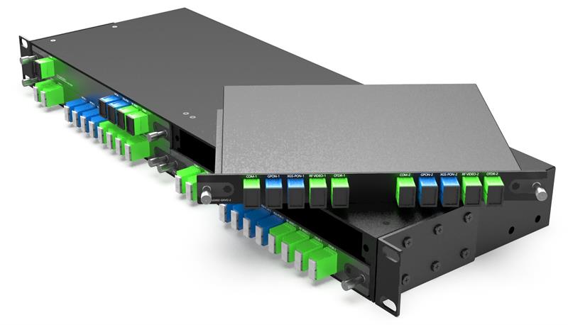 4CH WDM GPON XGS-PON RF Video And OTDR Plug-in LGX Box 4CH WDM GPON XGS-PON RF Video And OTDR Plug-in LGX Box