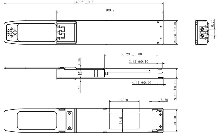 400G EML Optical Transceiver Module
