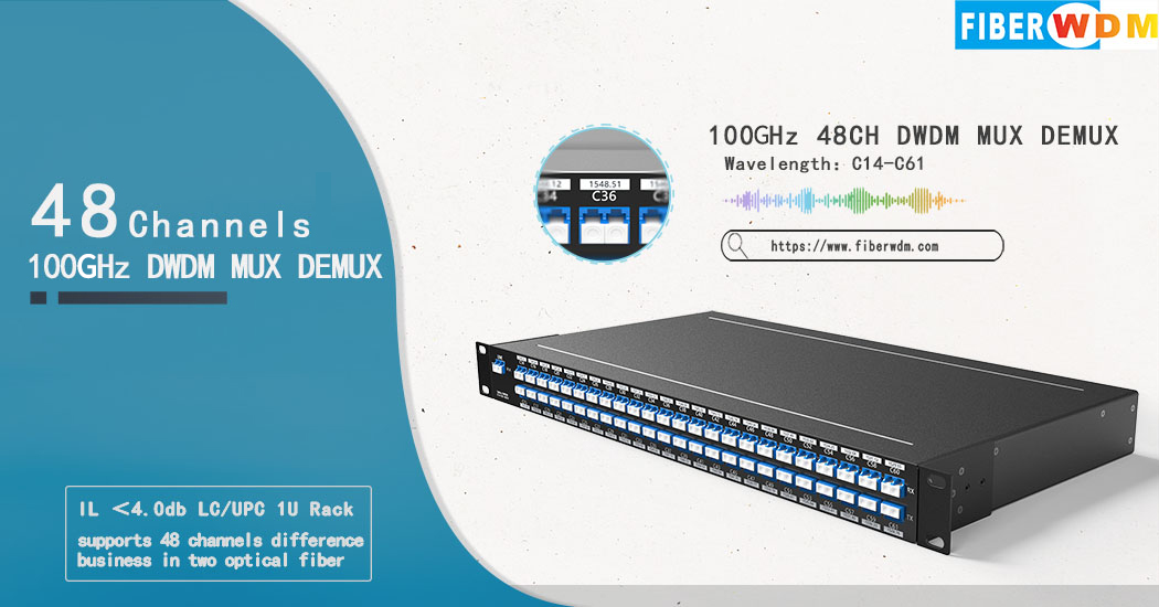 100GHz 48CH DWDM MUX DEMUX 100GHz 48CH DWDM MUX DEMUX