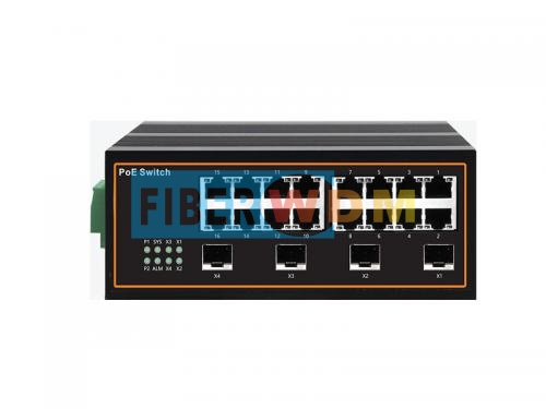  4-Optical 16-Electric Ethernet Gigabit Industrial Switch FW1016GS-4F .