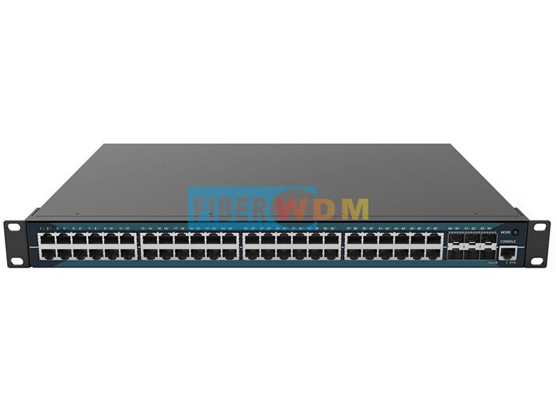 Коммутатор Ethernet 48 портов PoE RJ45 и 6 портов 10G SFP+ ES528X-PWR ES554X-PWR