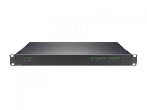 Splitter PLC 2X8 SC/APC 1U Rack