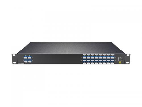  Dual Fiber 16CH O-BAND DWDM MUX DEMUX, LC/UPC, EXP+1310 port, 1U Rack .